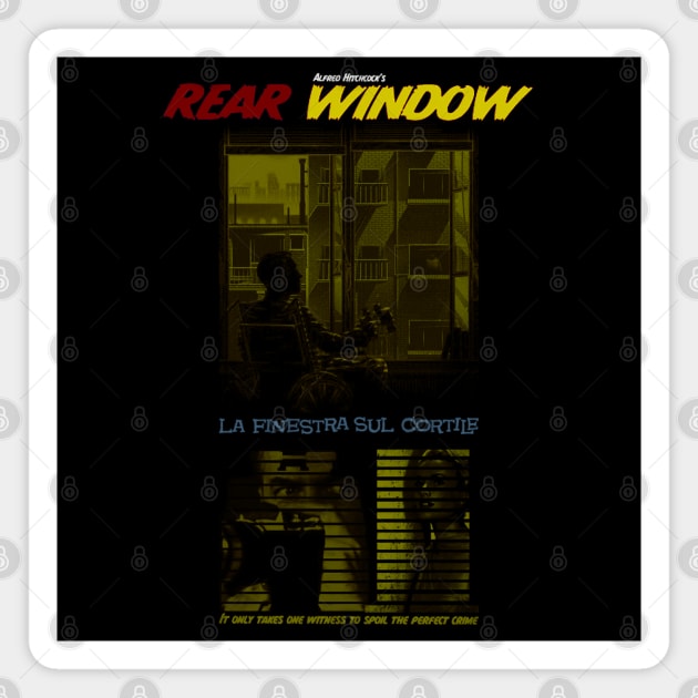 Rear Window Magnet by Chairrera